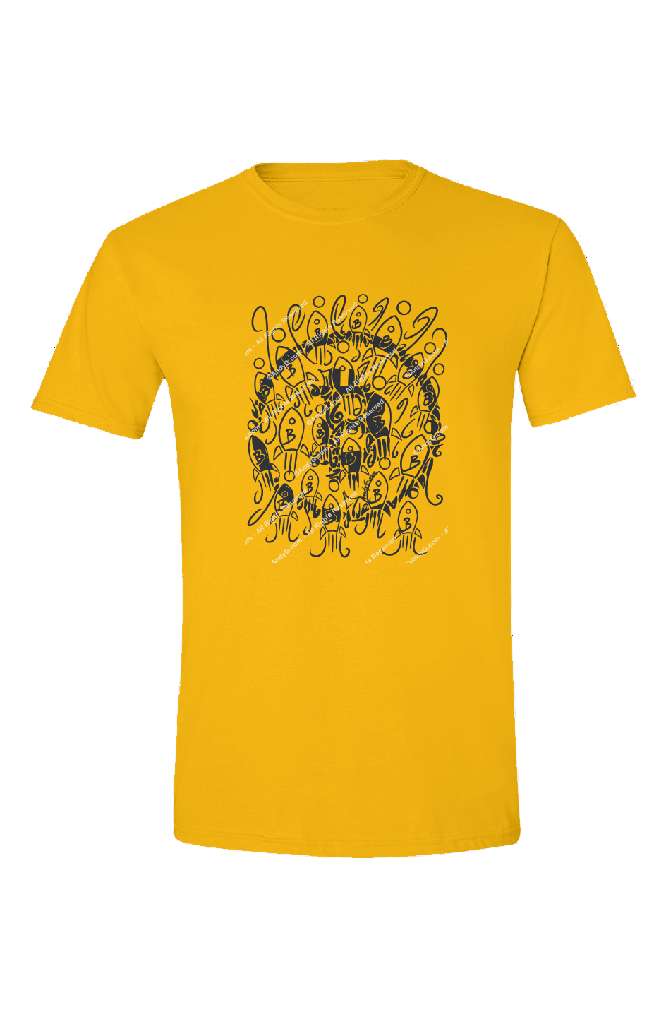 Bitcoin by AndyG on Soft Style T Shirt